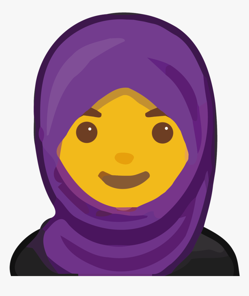 Hijab Emoji Png, Transparent Png, Free Download