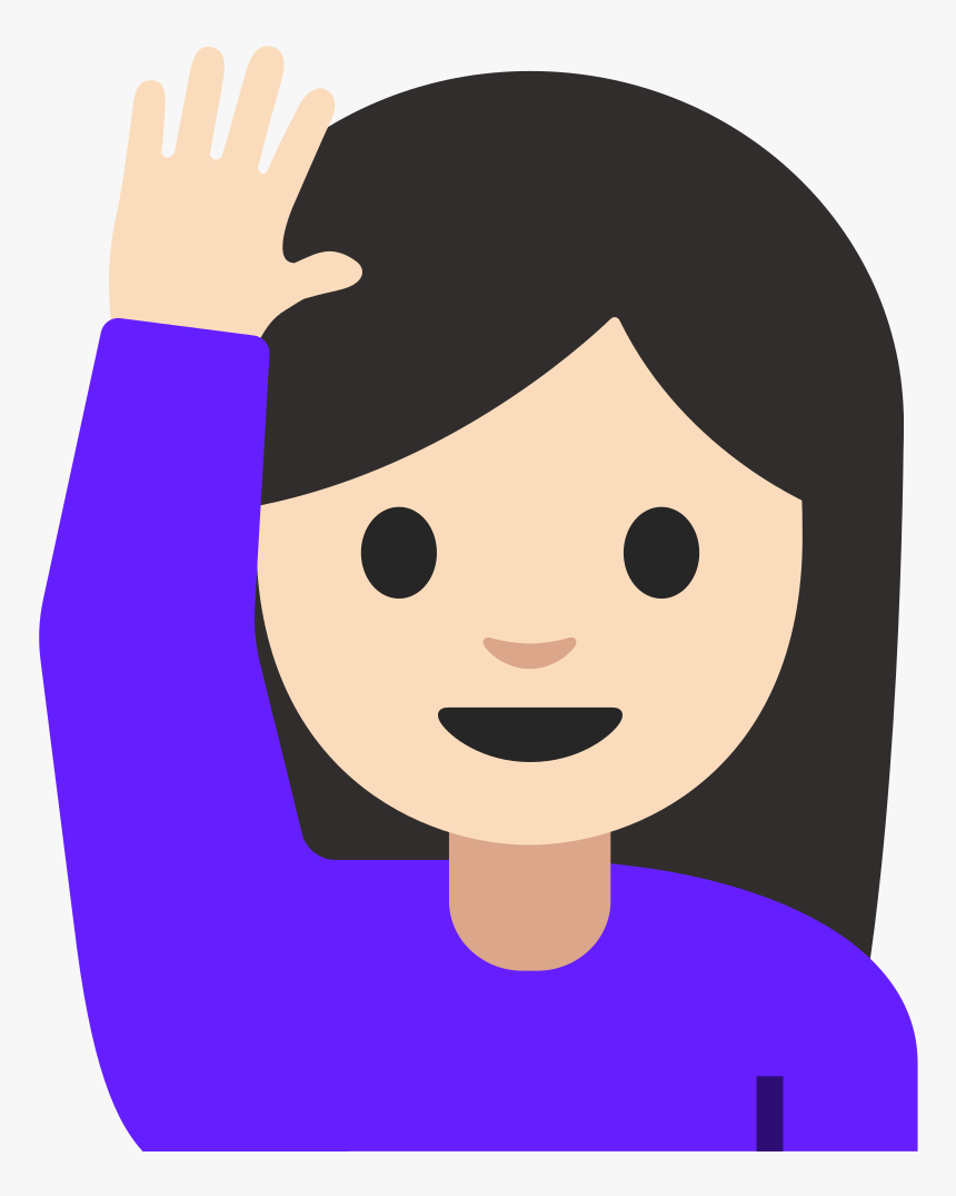 Black Hair Emoji Girl, HD Png Download, Free Download