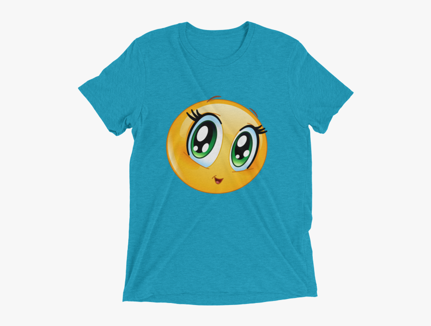 Cute Manga Girl Emoji T Shirt - Donald Duck Shirt, HD Png Download, Free Download