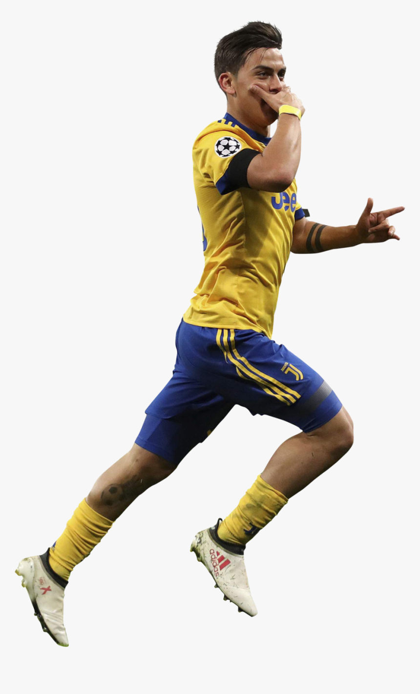 Soccer Player Png - Dybala En Png, Transparent Png, Free Download