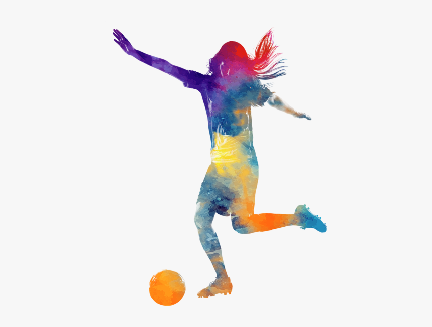 Football Player Png Woman, Transparent Png, Free Download