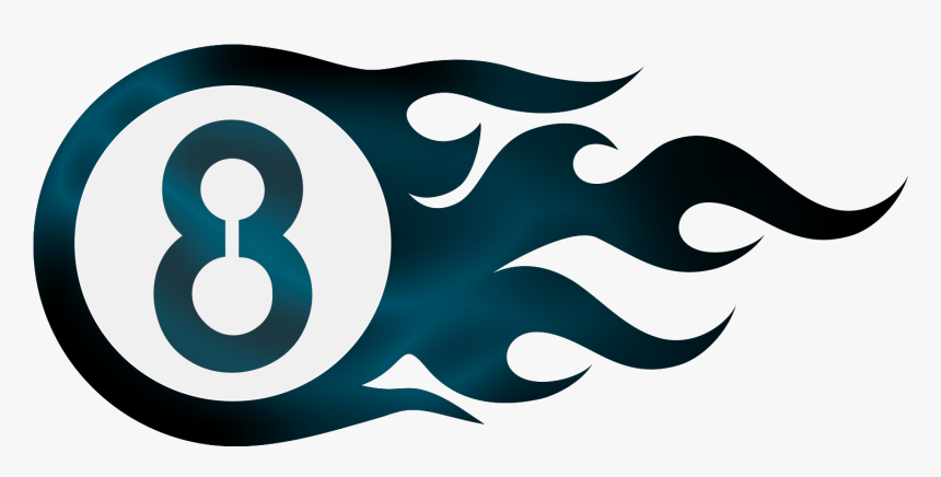 Fireball8 Design - Fireball Blue - Graphic Design, HD Png Download, Free Download