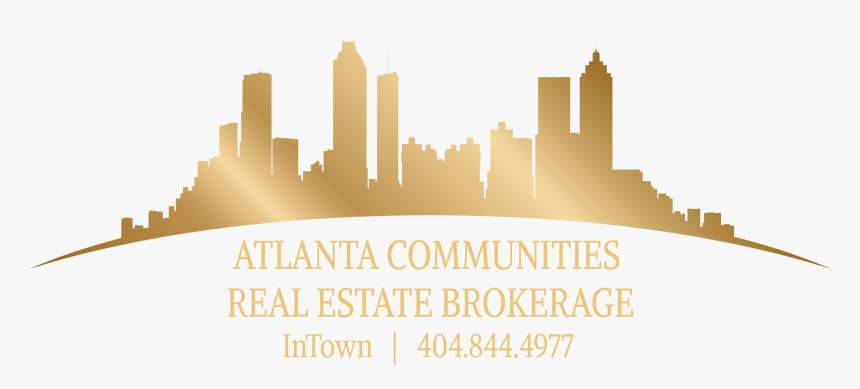 Transparent Atlanta Skyline Png - Atlanta Communities Real Estate Brokerage, Png Download, Free Download