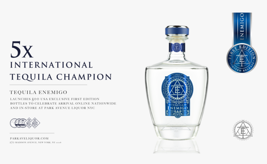 London’s Ultra Luxury Award Winning Tequila Brand Flies - Tequila Enemigo, HD Png Download, Free Download