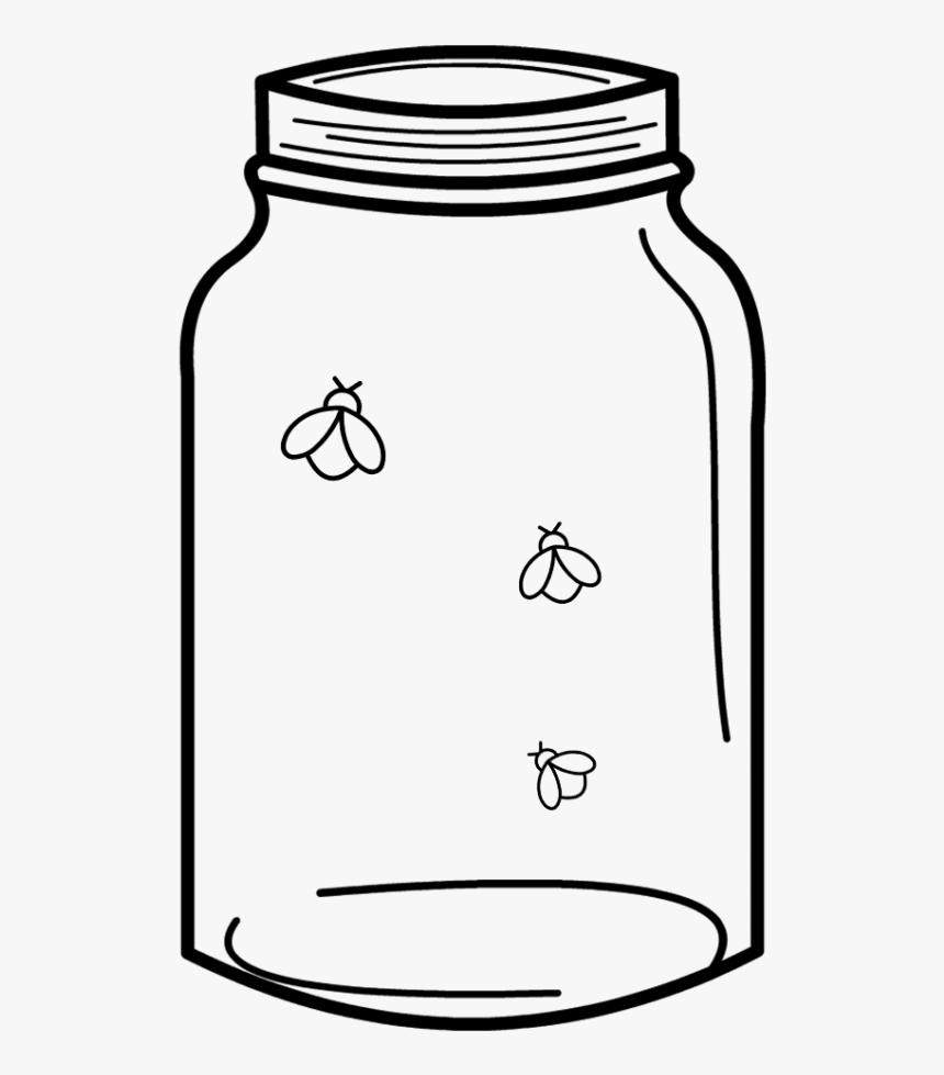 Free Cut File Download Mason Jar & Fireflies, Free - Free Mason Jar Svg, HD Png Download, Free Download