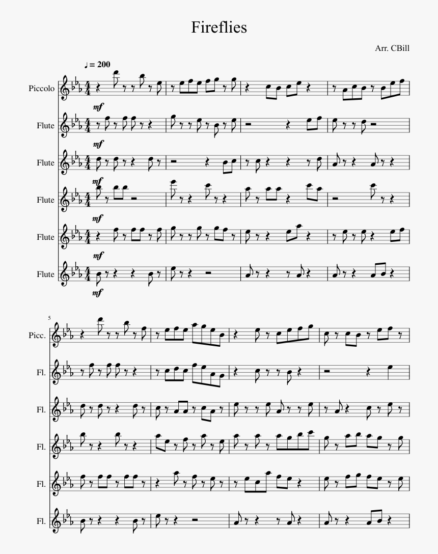 Spring Day Violin Sheet Music, HD Png Download, Free Download