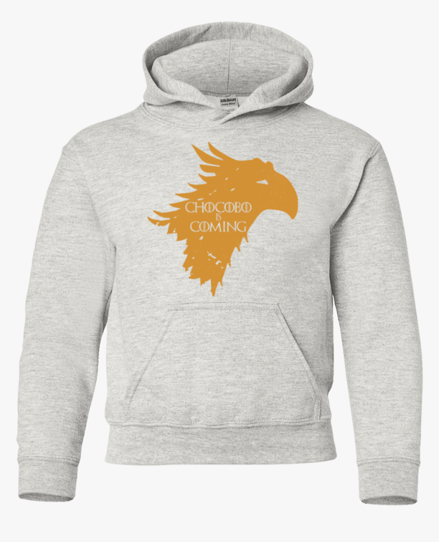 Chocobo Is Coming Youth Hoodie - Ihoop Sweatshirt, HD Png Download, Free Download