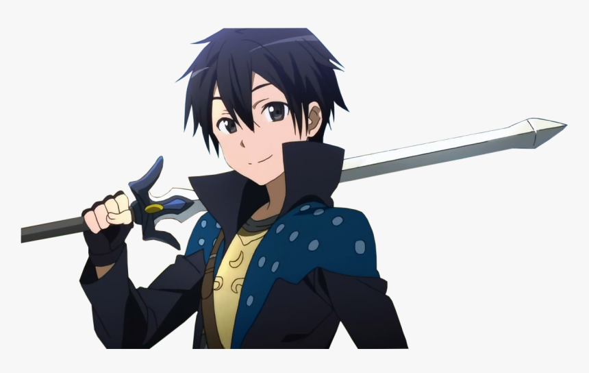 “ Transparent Kirito
” - Anime Sword Art Online Kirito, HD Png Download, Free Download