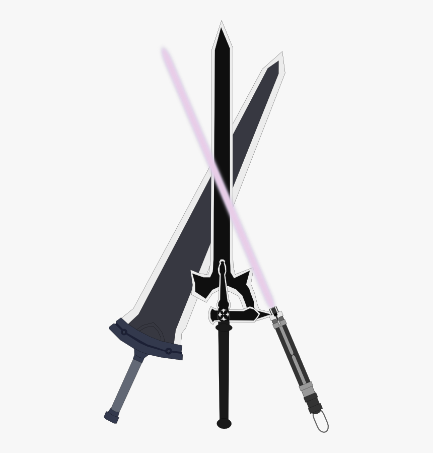 Kirito Sword Png, Transparent Png, Free Download