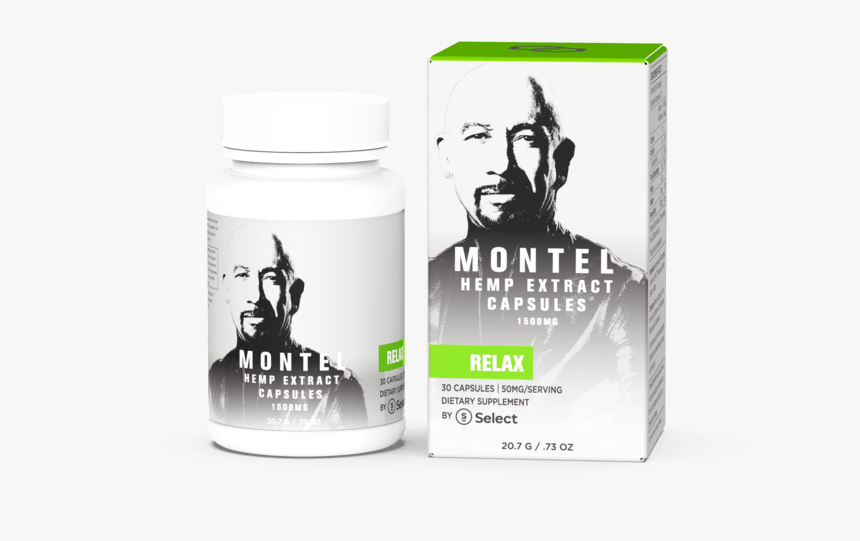 Montel Hemp Extract Capsules, HD Png Download, Free Download