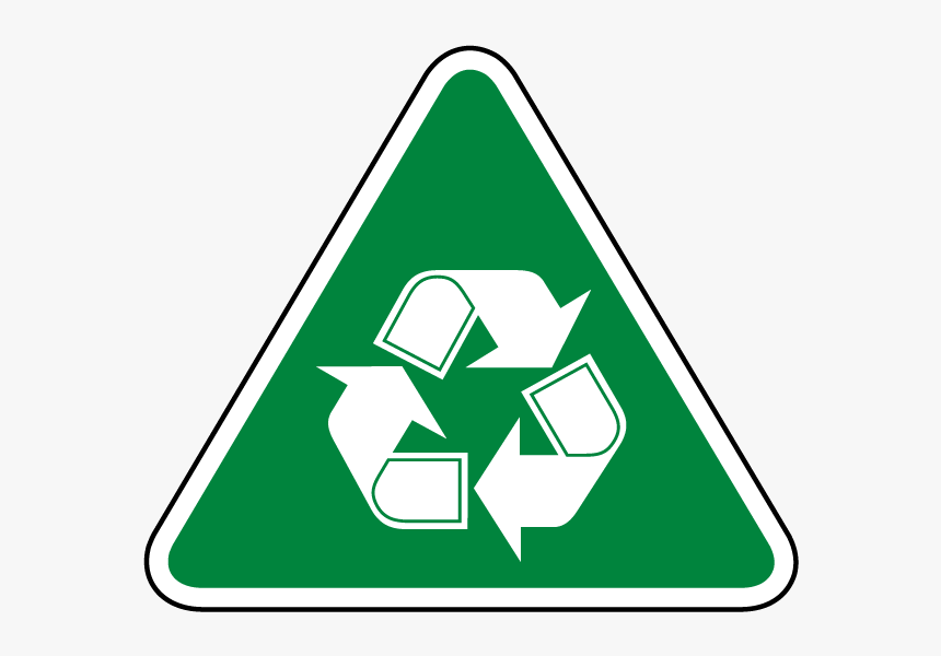 Recycle Logo In Triangle, HD Png Download, Free Download