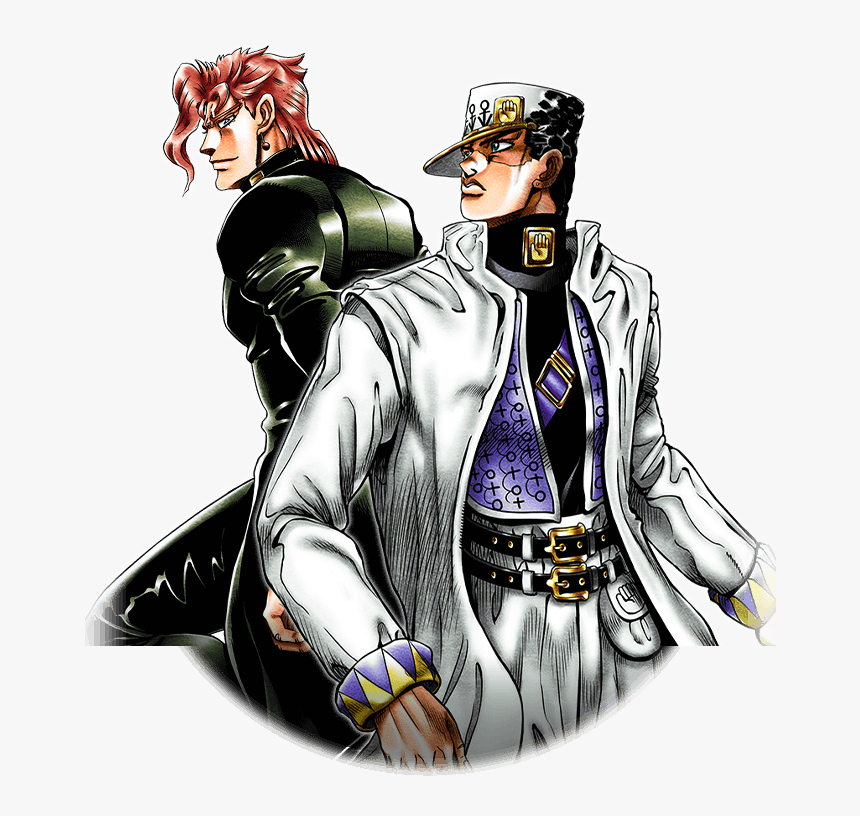 Noriaki Kakyoin Png - Jotaro Part 4 And Kakyoin, Transparent Png, Free Download