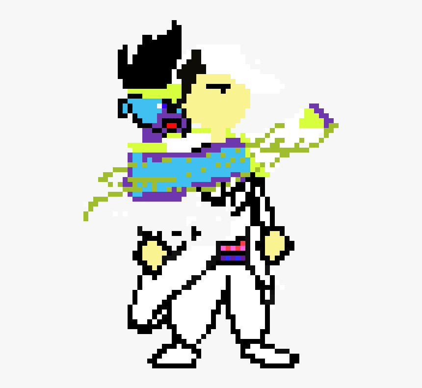 Jotaro Kujo Pixel Art, HD Png Download, Free Download