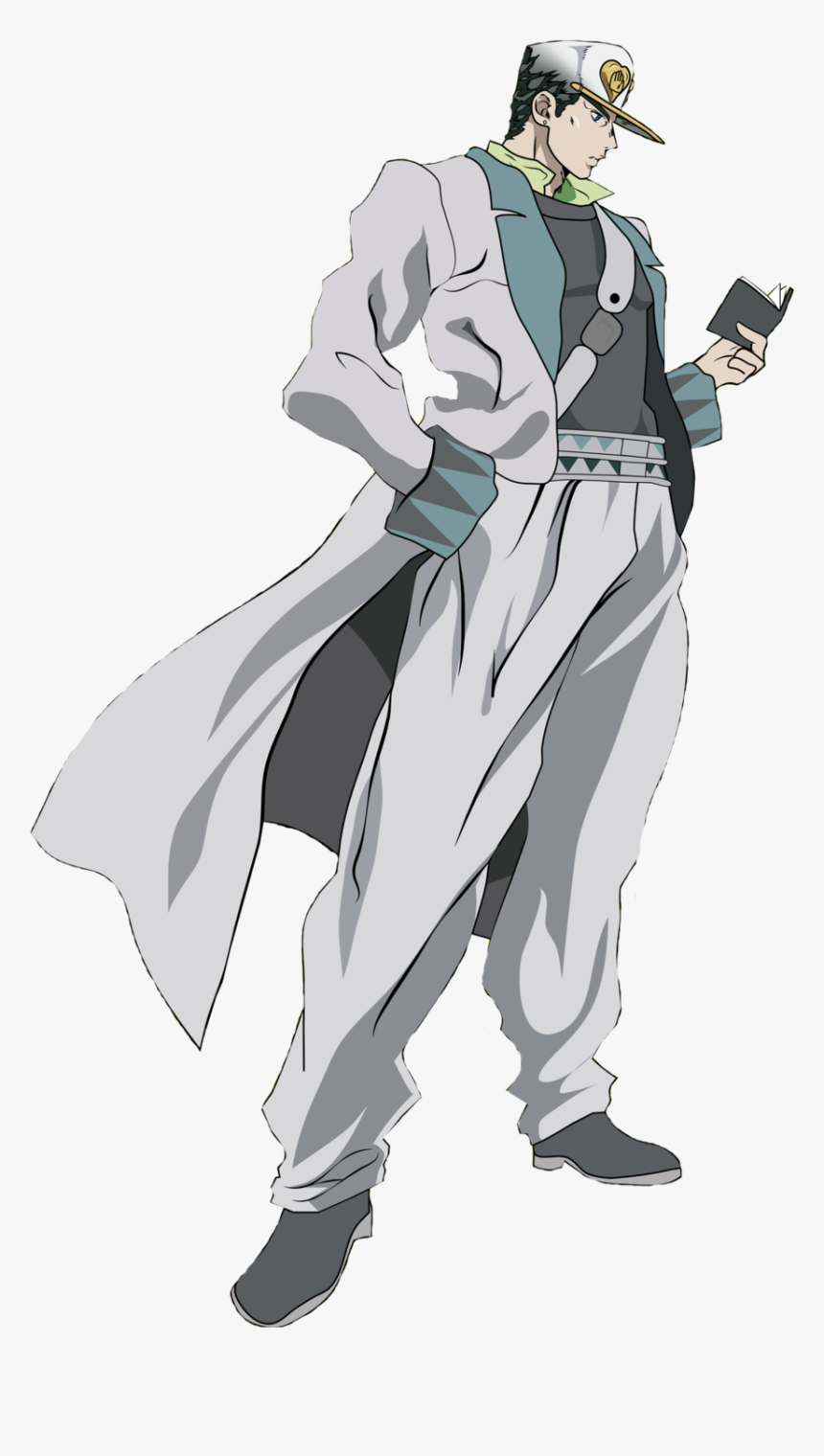 Jotaro Kujo Whitesuit Cutout Render By - Jotaro Part 4 Transparent, HD Png Download, Free Download