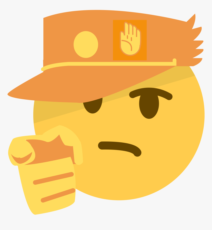 Jotaro Emoji Png, Transparent Png, Free Download