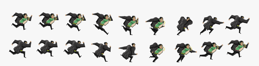 Jotaro Kujo Sprite Sheet, HD Png Download, Free Download