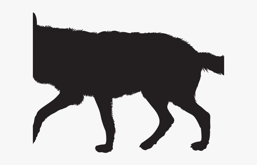 White Wolf Clipart Wolf Silhouette - Wolf Silhouette Png, Transparent Png, Free Download