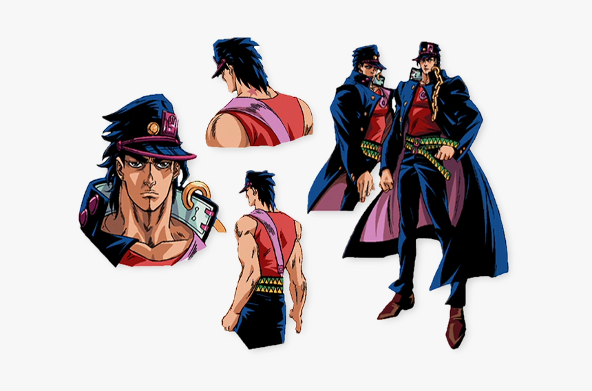 Jotaro Kujo 1993 Ova Hd Png Download Kindpng - jotaro t shirt roblox png