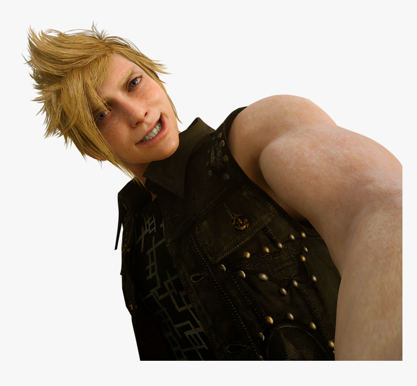 Prompto Final Fantasy Selfie, HD Png Download, Free Download