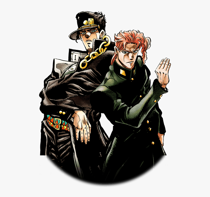 Unit Jotaro Kujo And Noriaki Kakyoin - Fem Jotaro X Kakyoin, HD Png Download, Free Download