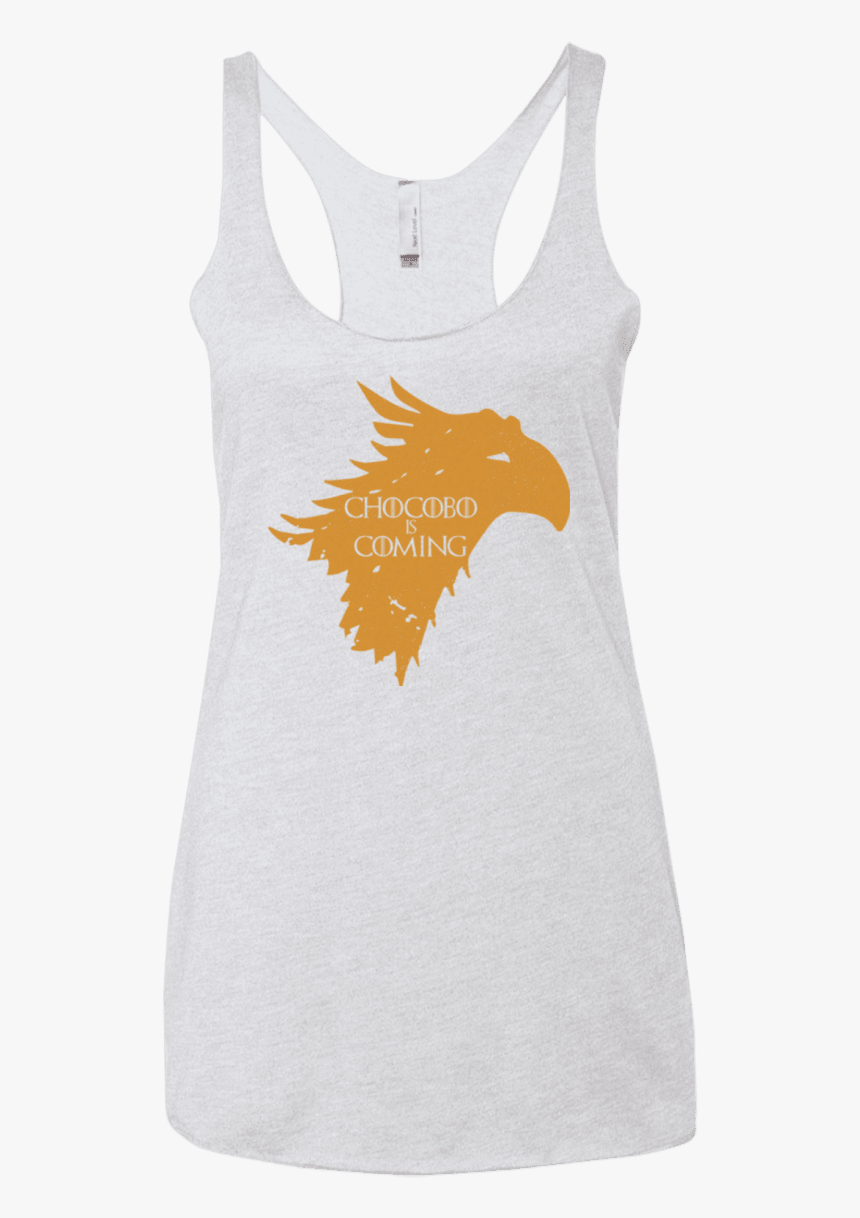 Chocobo Is Coming Women"s Triblend Racerback Tank - Game Of Thrones, HD Png Download, Free Download