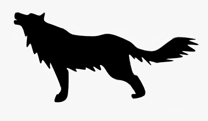 Make A Silhouette - Dog Catches Something, HD Png Download, Free Download