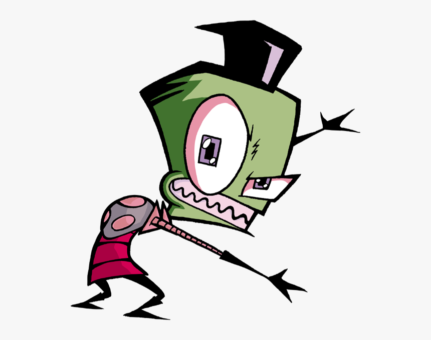 Art Zimdisguisecoverup - Invader Zim Png, Transparent Png, Free Download