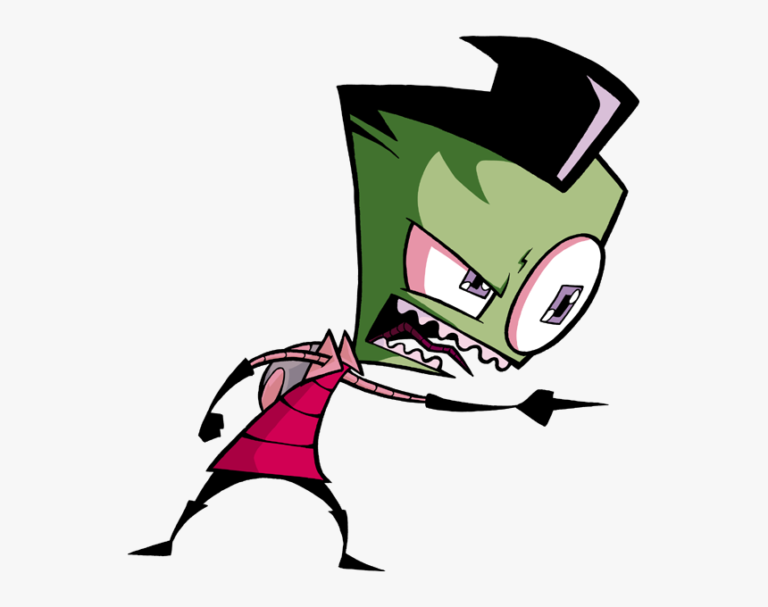 Invader Zim Human Disguise, HD Png Download - kindpng.
