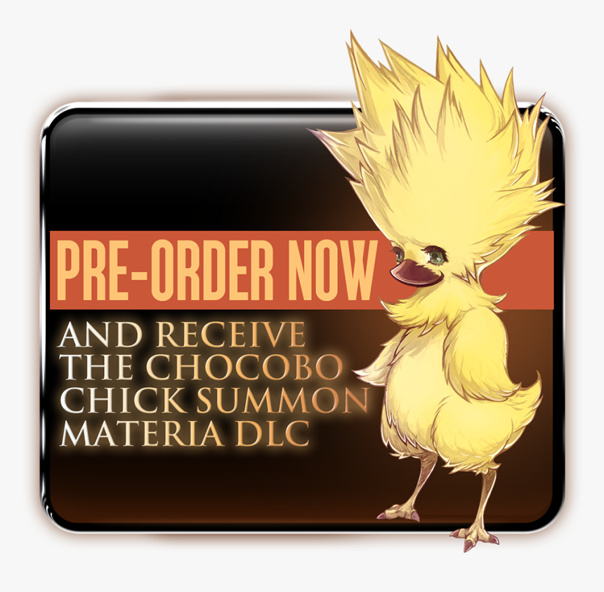 Chocobo Chick Summon Materia Dlc, HD Png Download, Free Download