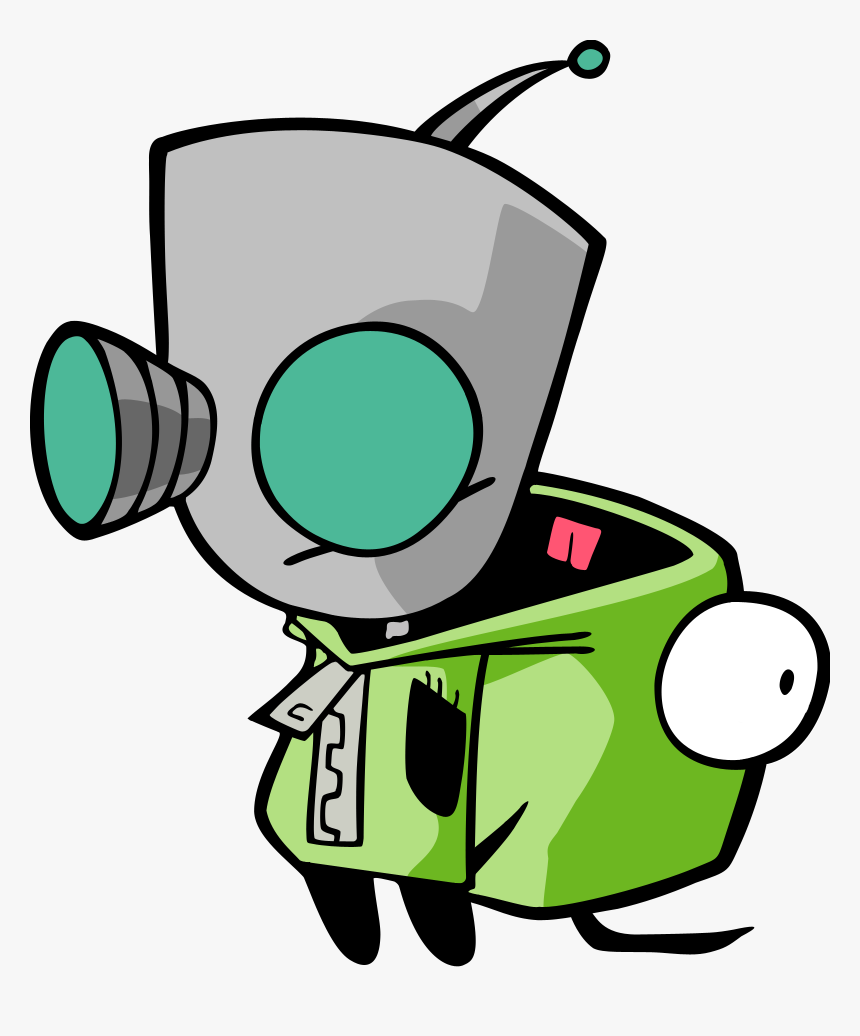 Transparent Invader Zim Png - Gir Invader Zim Drawings, Png Download, Free Download