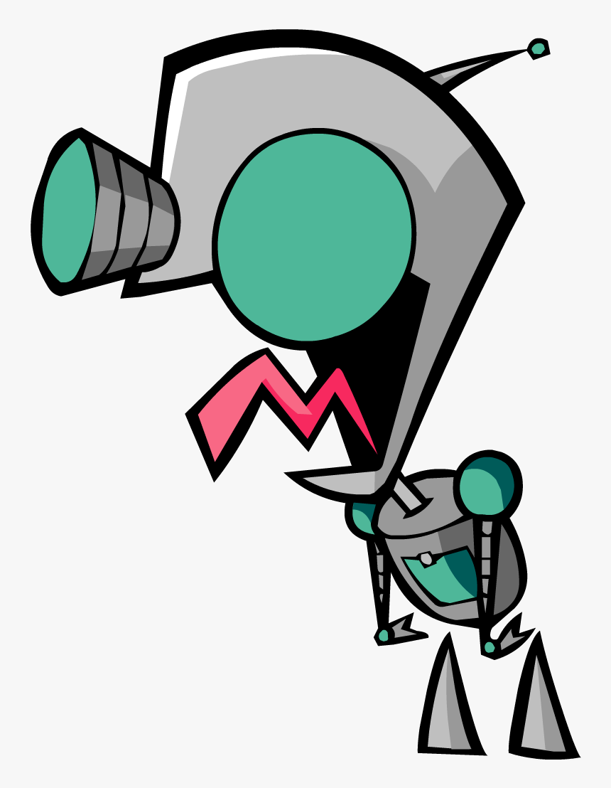 Gir Mouth Open - Invader Zim Gir Robot, HD Png Download, Free Download