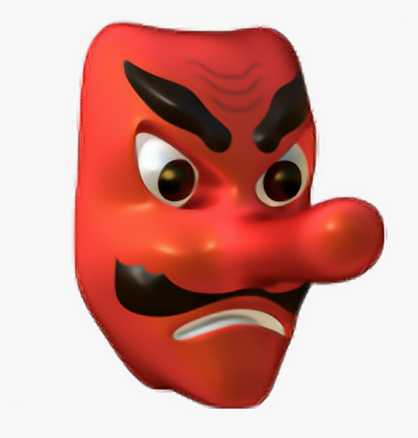 Emoji Emojis Emojiiphone Iphoneemoji Iphone Емодзи - Red Face Long Nose Emoji, HD Png Download, Free Download