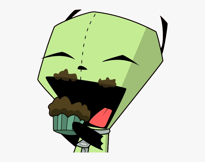 Gir And His Cupcake Download - Invader Zim Gir Png, Transparent Png, Free Download