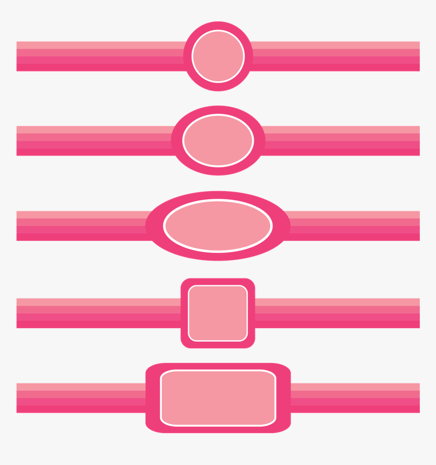 Pink Border, Frame, Decorative, Pattern - Border Pink Png, Transparent Png, Free Download