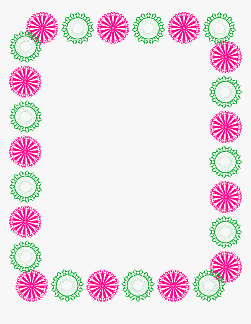 Transparent Pink Borders Png - Valentines Day Border Clip Art, Png Download, Free Download