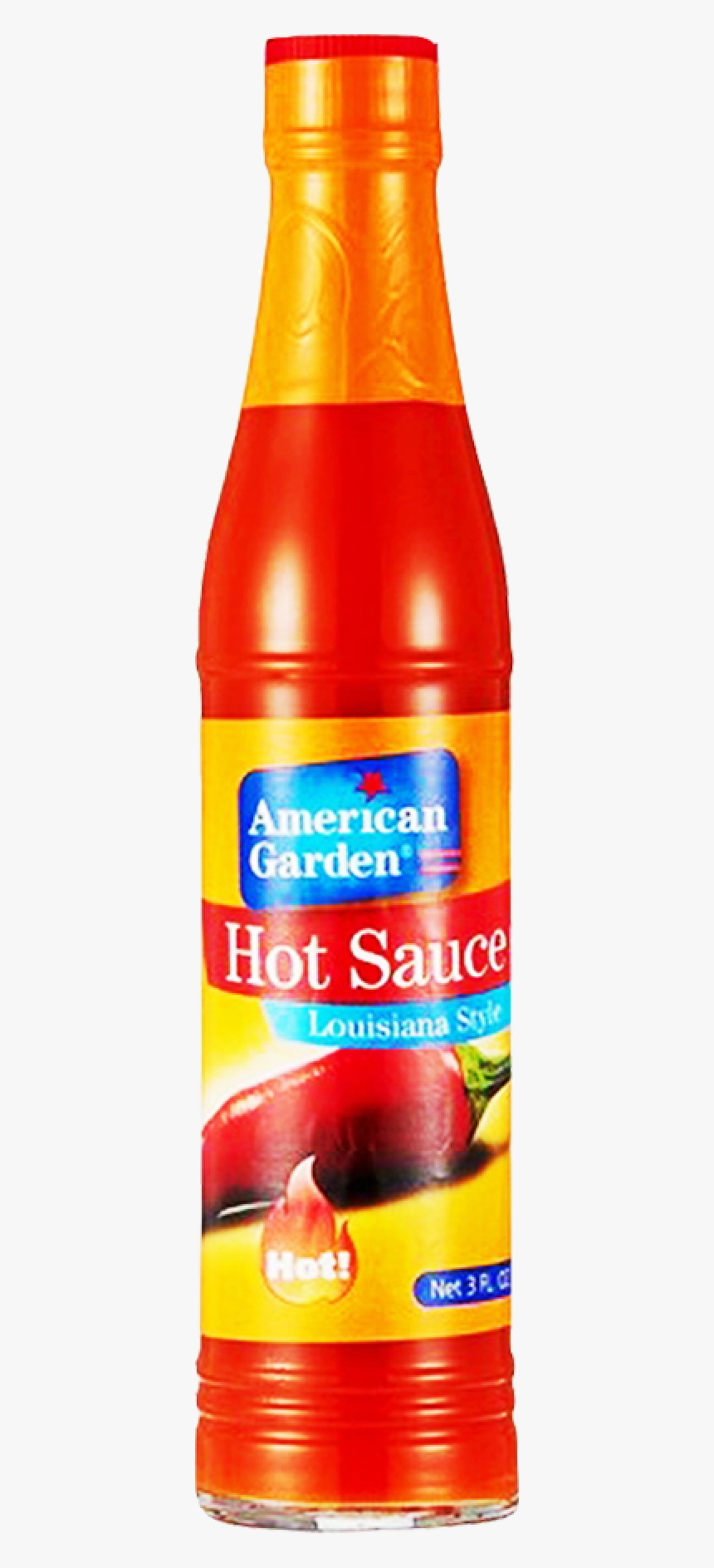 American Garden Hot Sauce Louisiana Style 355 Ml - Bottle, HD Png Download, Free Download