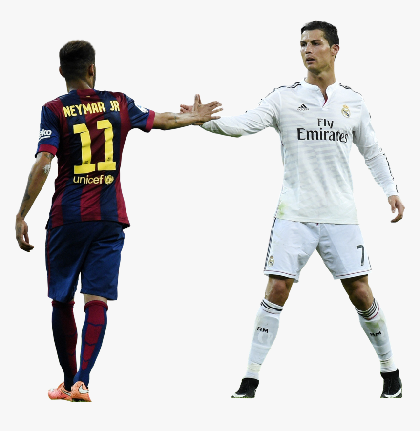 Cristiano Ronaldo & Neymar render, HD Png Download, Free Download