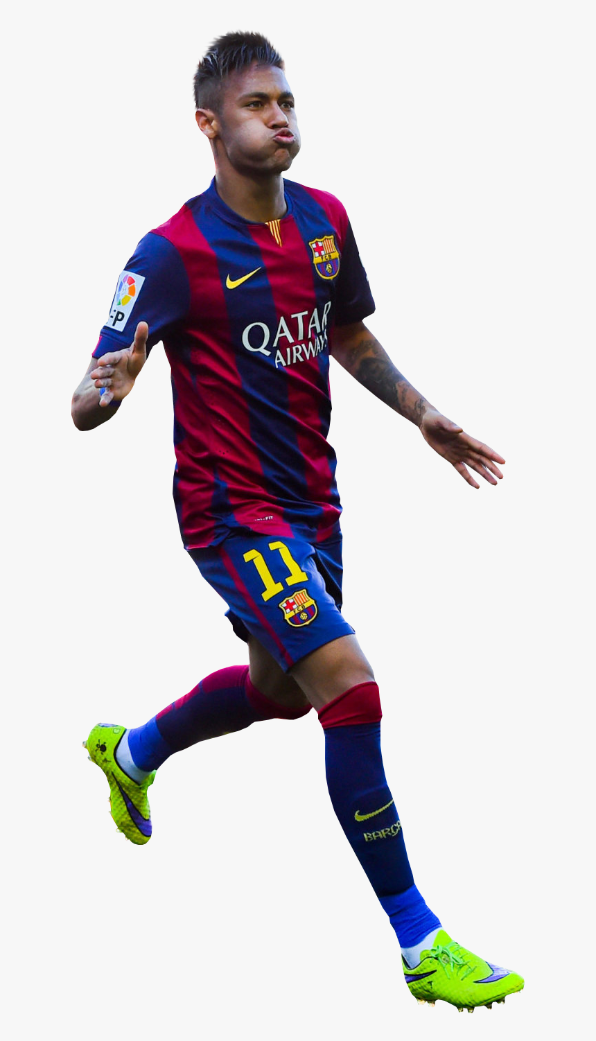 Neymar Football Render - Soccer Player, HD Png Download, Free Download