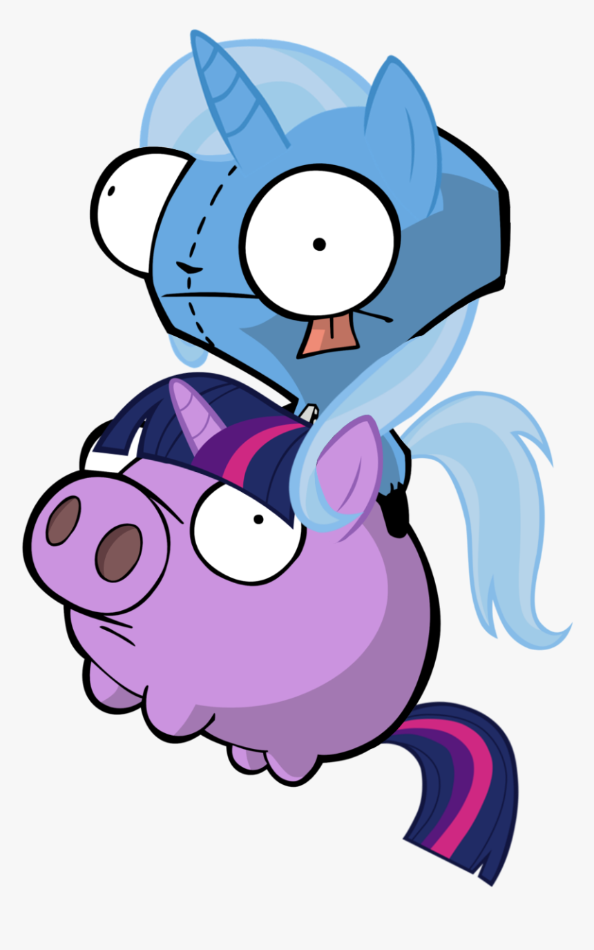 Mrbarthalamul, Gir, Invader Zim, Parody, Pig, Safe, - Invader Zim Gir Pig, HD Png Download, Free Download