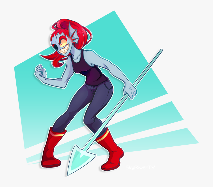 Transparent Undyne Png - Undyne Fan Art, Png Download, Free Download