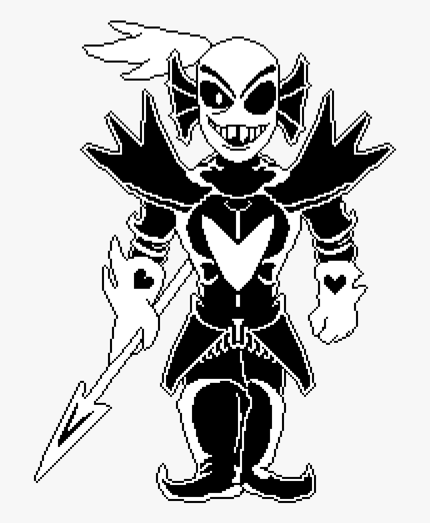Как нарисовать бессмертную андайн из undertale