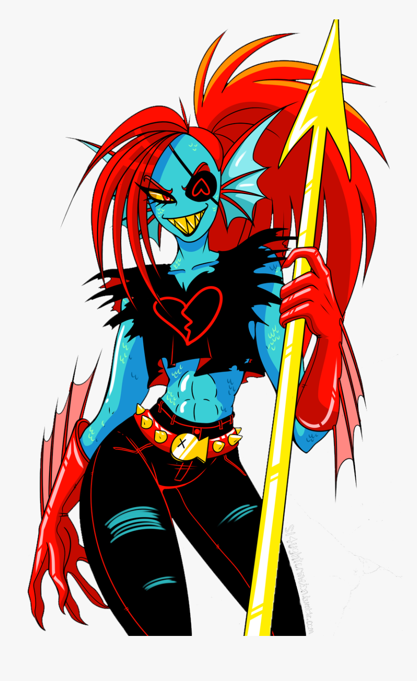 Undyne Png - Undyne Png - Underfell Undyne, Transparent Png, Free Download