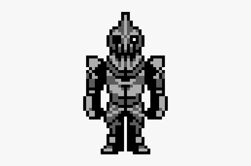 Undertale Undyne Pixel Art, HD Png Download, Free Download