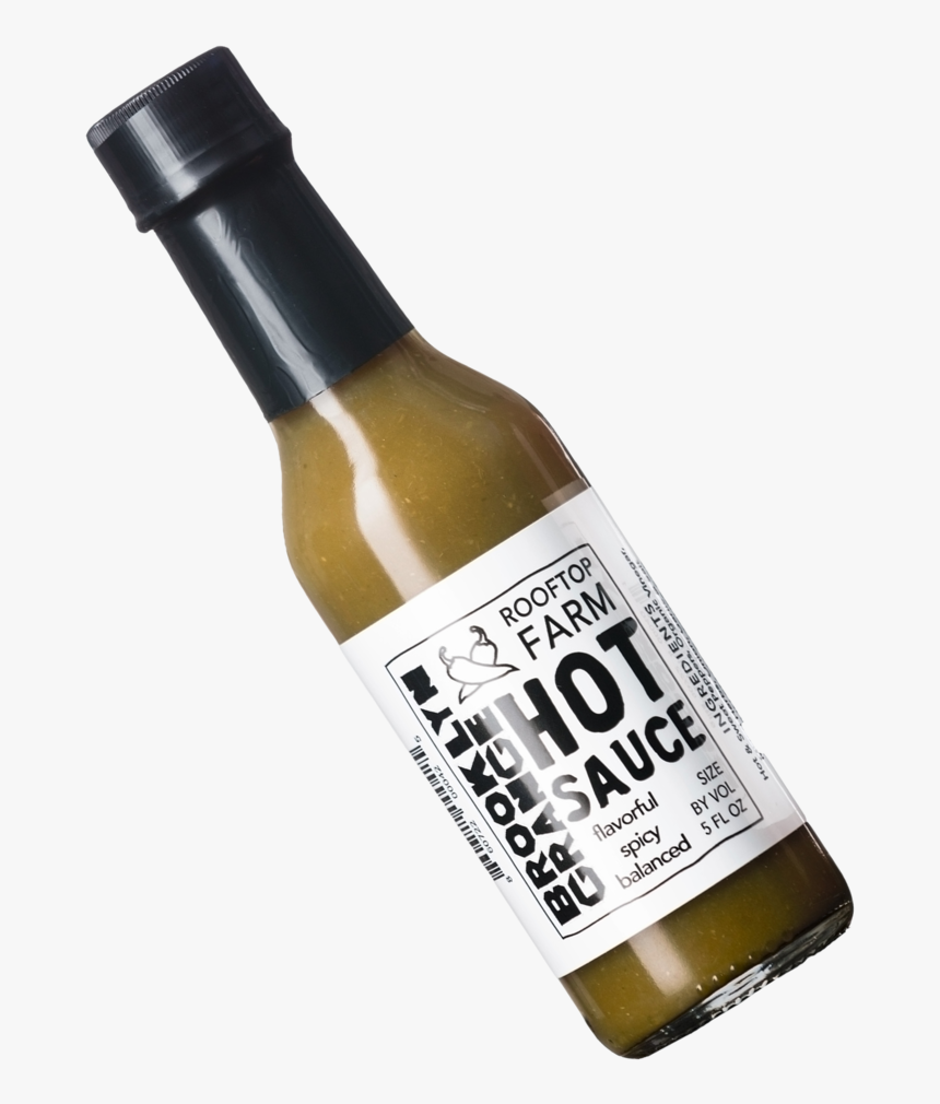 Green Hot Sauce Transparent - Beer Bottle, HD Png Download, Free Download