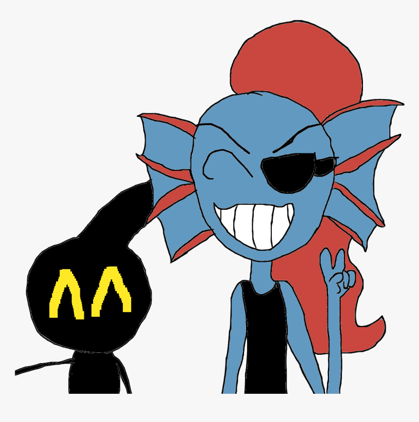 Transparent Undyne Png - Cartoon, Png Download, Free Download