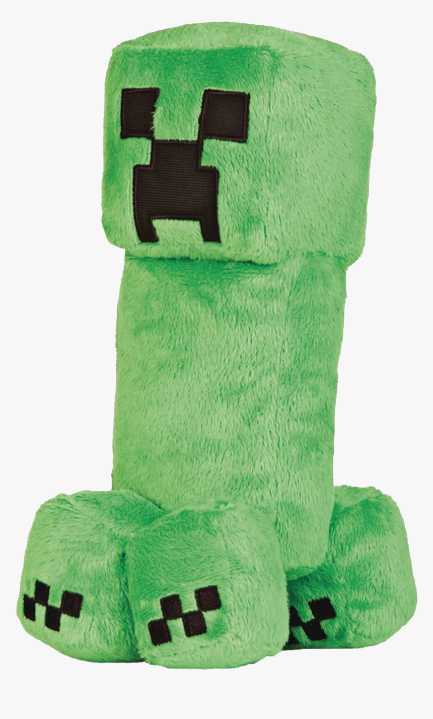 Transparent Minecraft Creeper Png - Creeper Plush Png, Png Download, Free Download