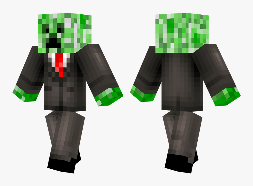 Minecraft Dark Steve Skin, HD Png Download, Free Download