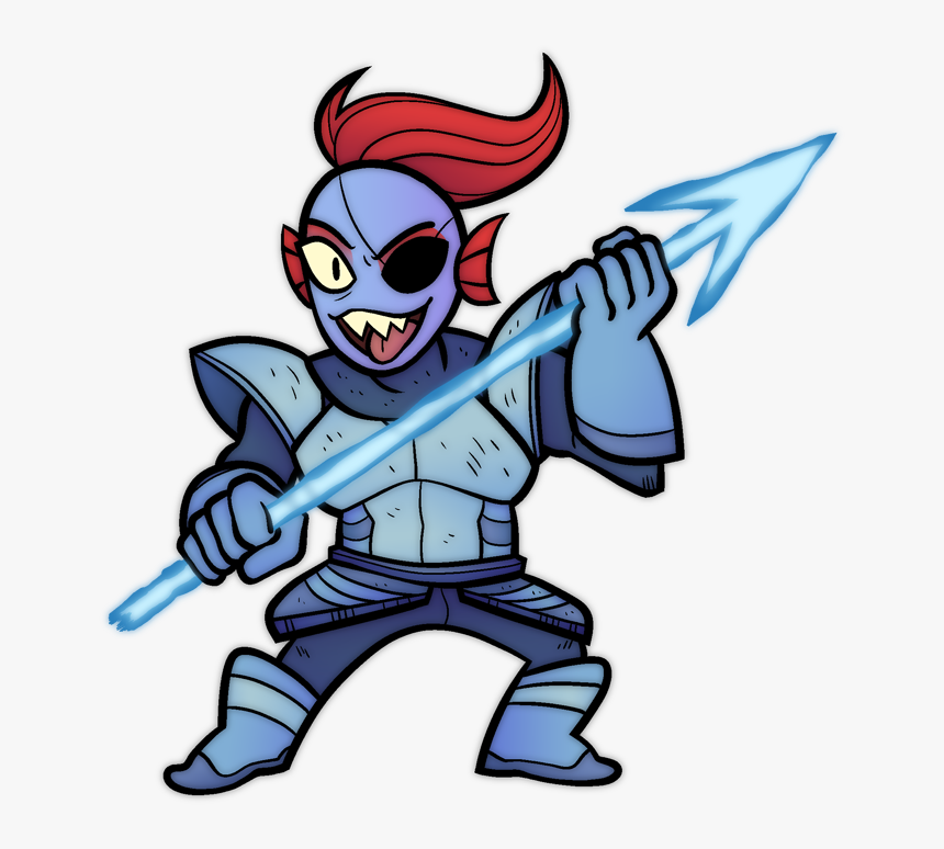 Undyne - Cartoon, HD Png Download, Free Download