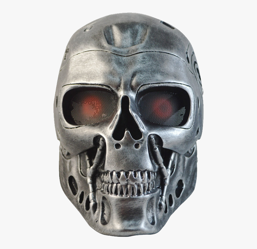 Download For Free Terminator Png Icon - Robot Head Png, Transparent Png, Free Download