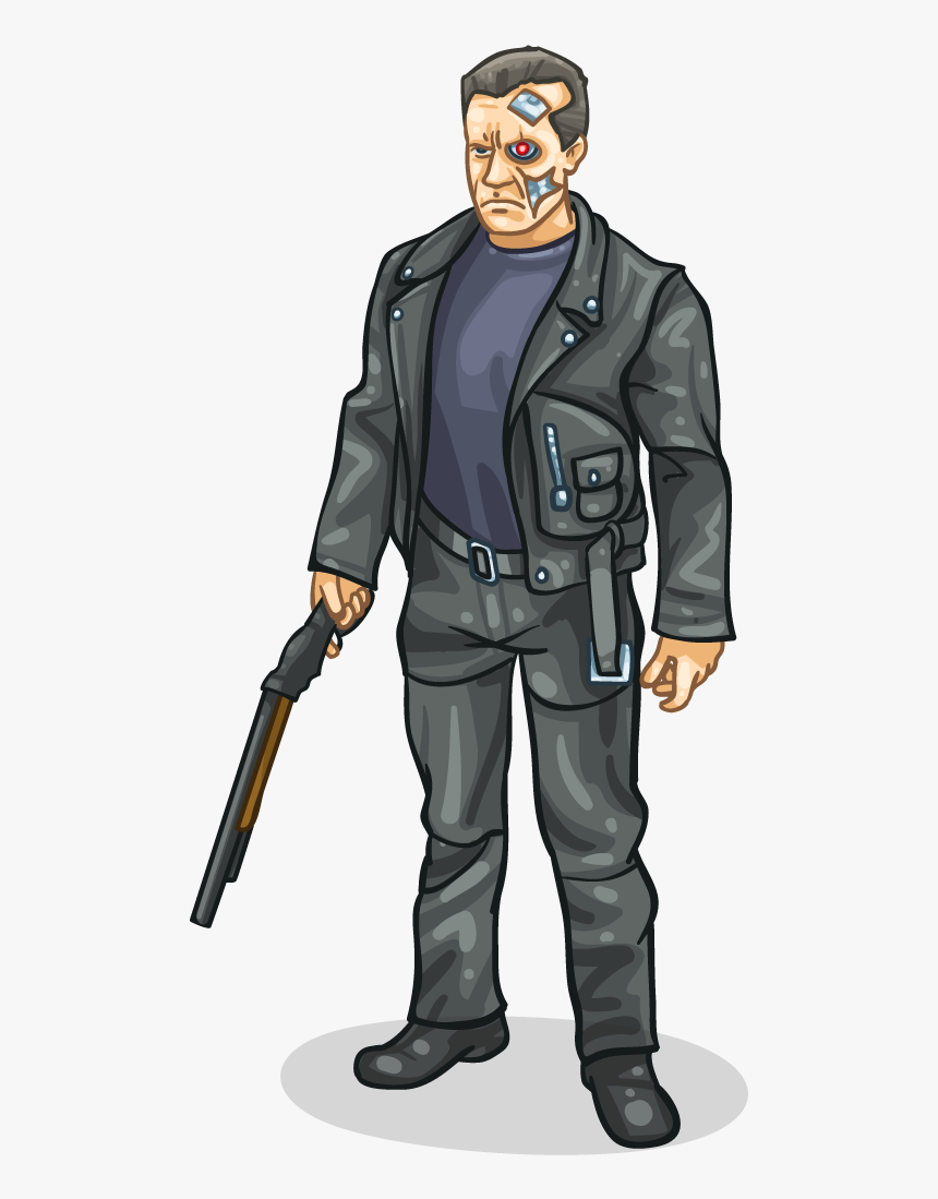 The Terminator , Png Download - Illustration, Transparent Png, Free Download